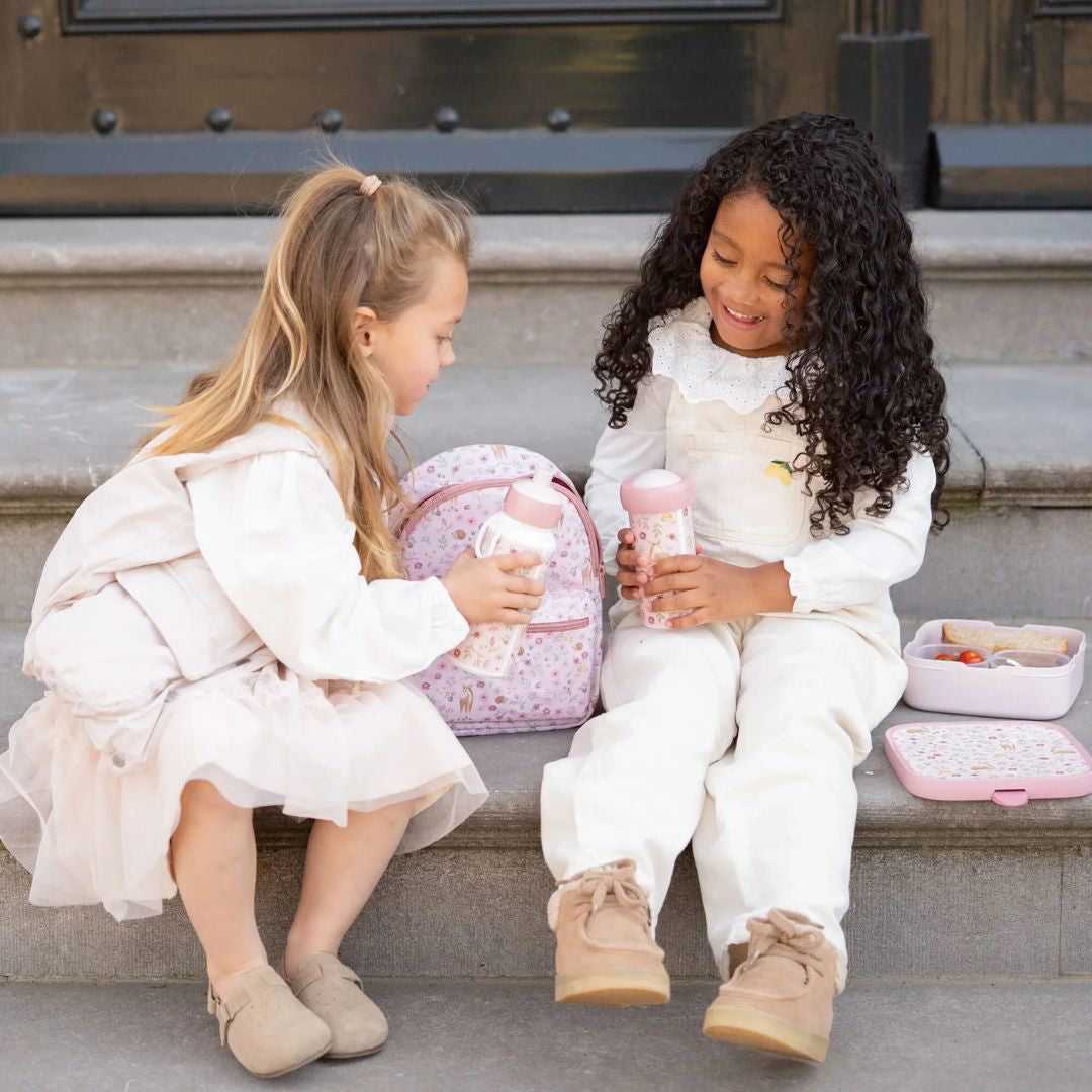 Little Dutch® Steklenička za pitje pop-up Fairy Garden 400ml Little Dutch