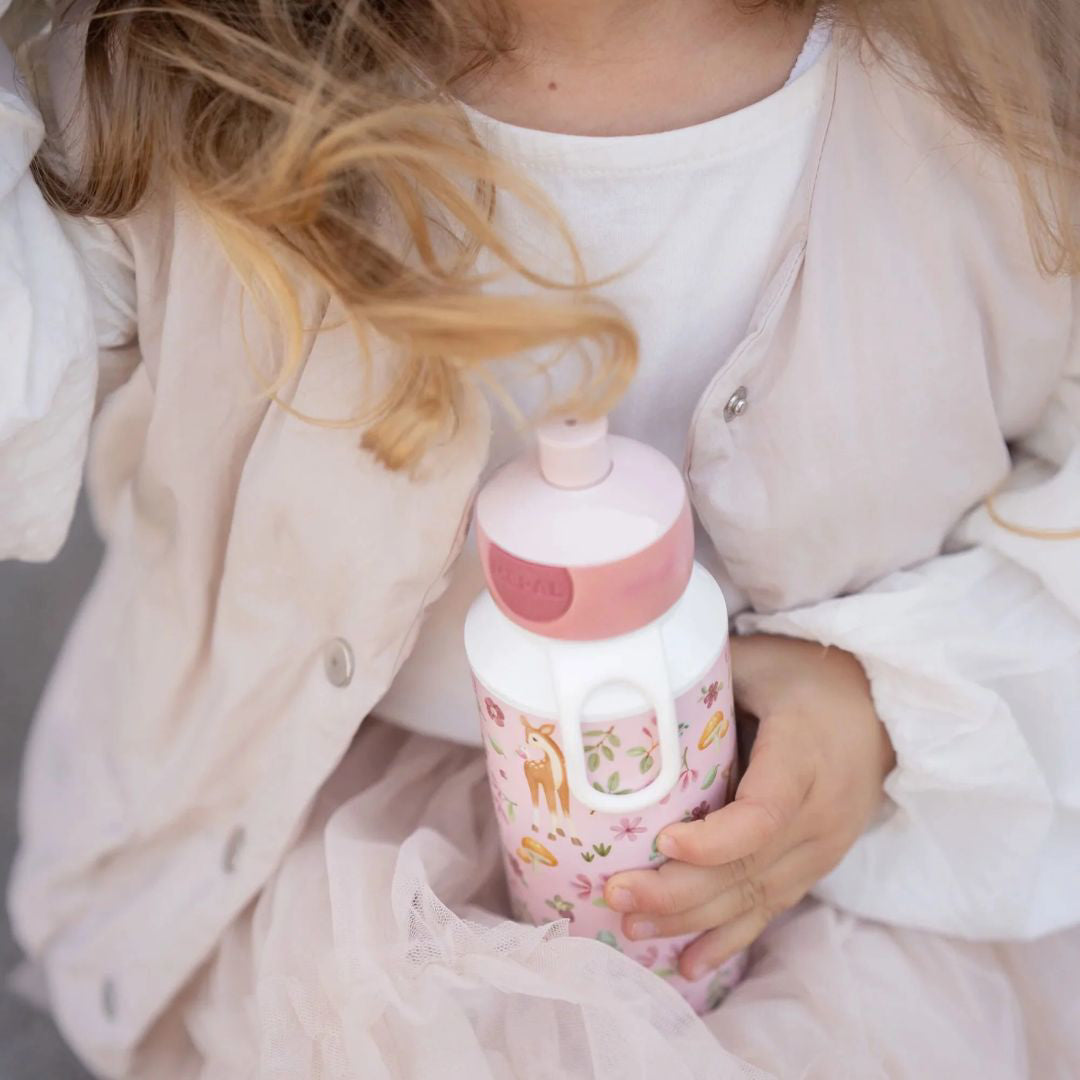 Little Dutch® Steklenička za pitje pop-up Fairy Garden 400ml Little Dutch