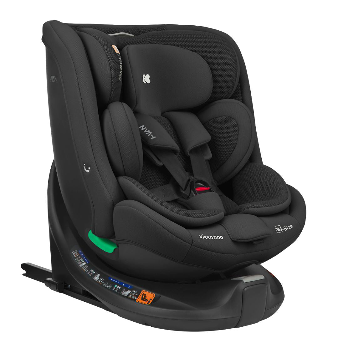 KikkaBoo® Otroški avtosedež 360°i-Van i-SIZE (40-150 cm) Black KikkaBoo