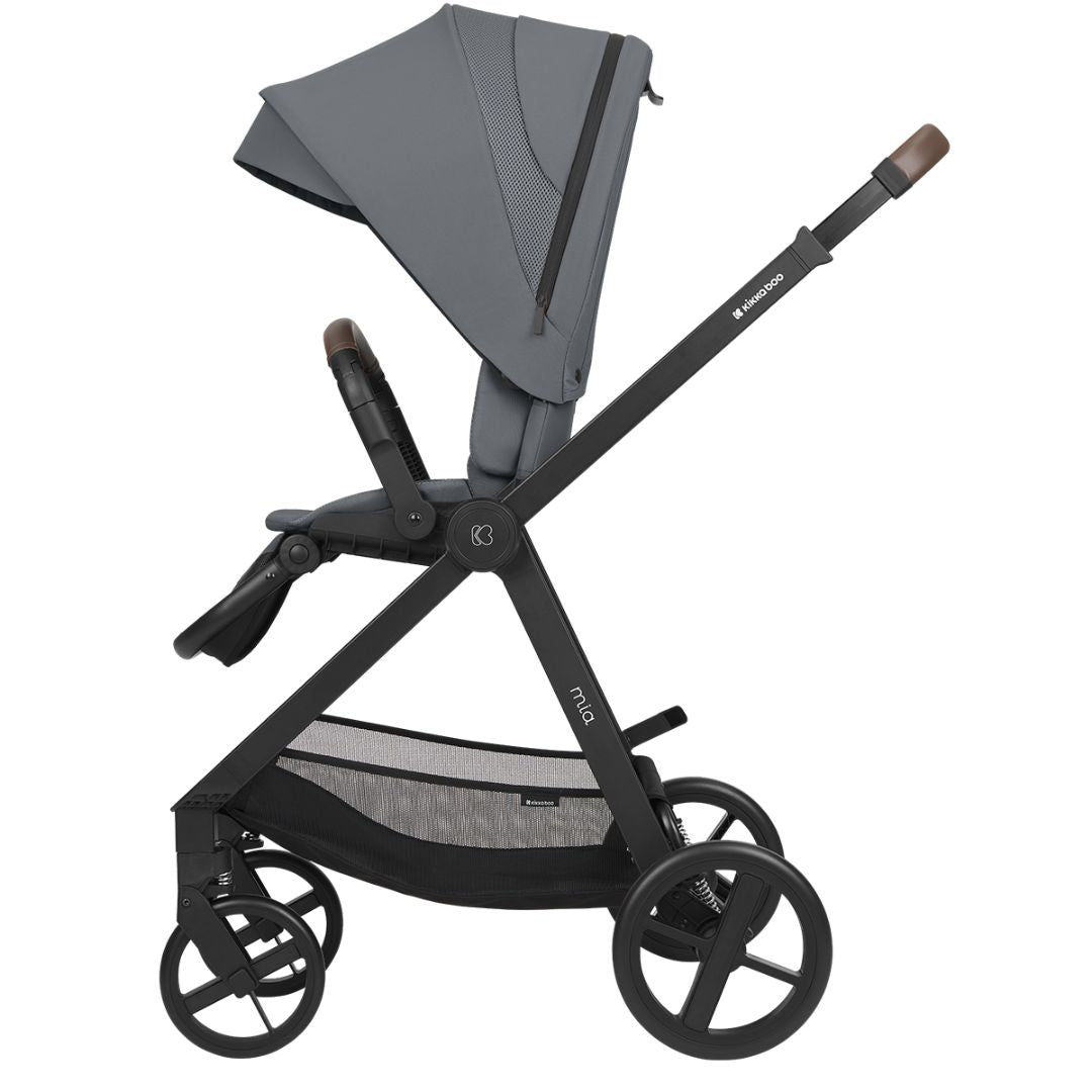 KikkaBoo® Otroški voziček s košaro 3v1 Mia Grey KikkaBoo