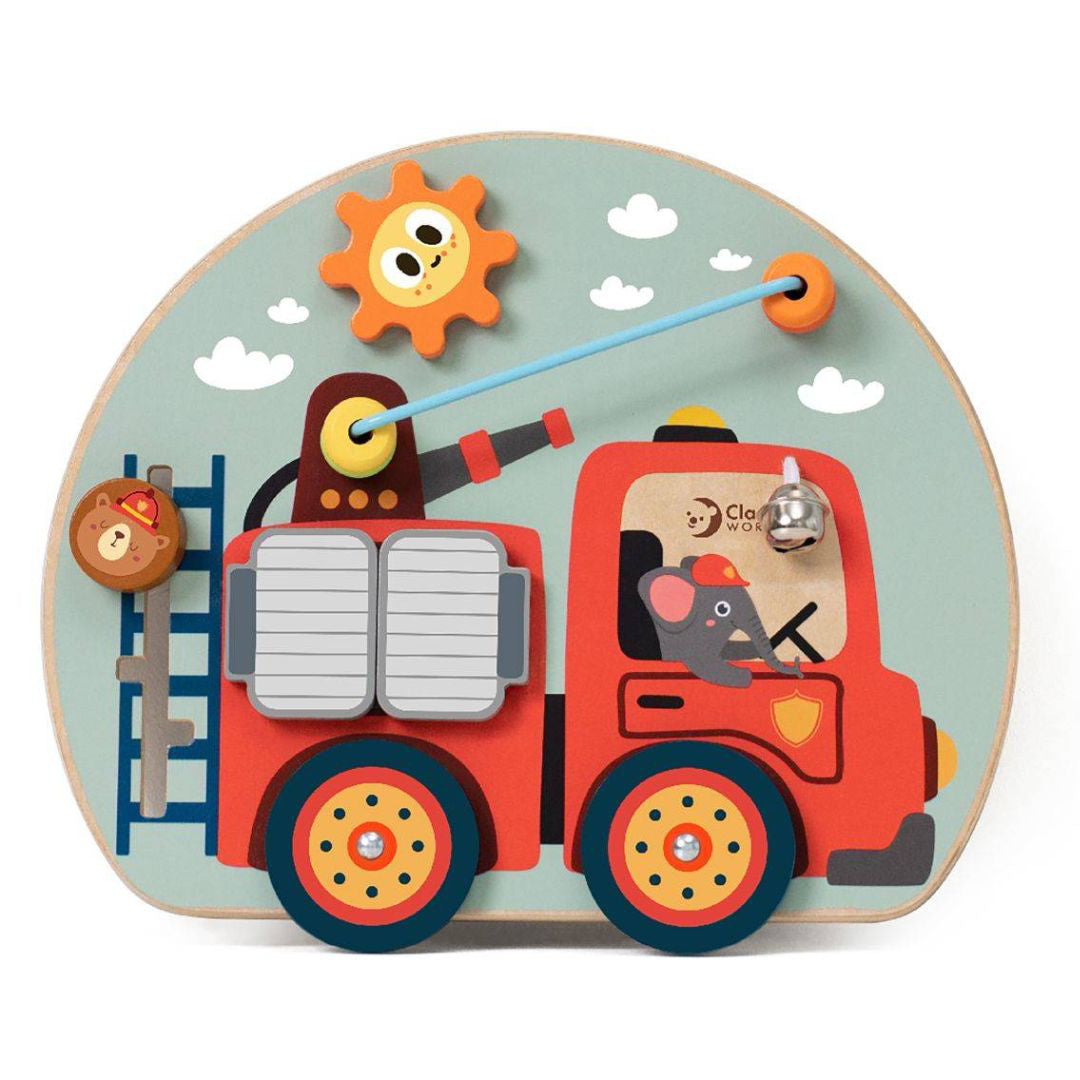 Classic World® Lesena aktivnostna tabla Gasilski avto Classic World