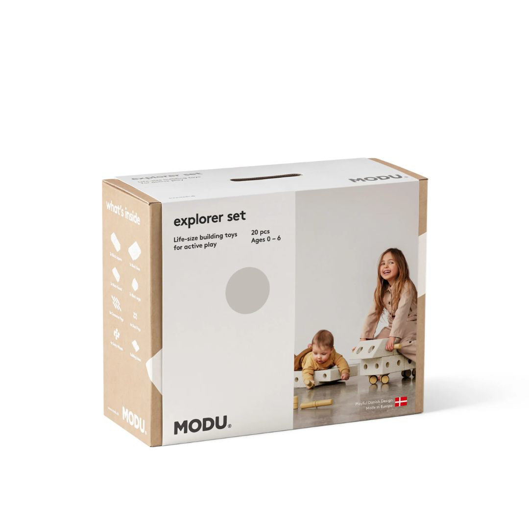 Modu® Explorer set - Sand Grey / Honey Yellow Modu