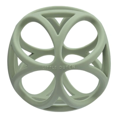 Little Dutch® Senzorična silikonska žogica Green Little Dutch