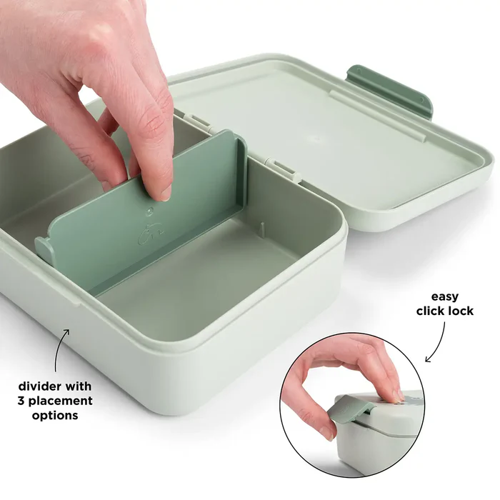 Done by Deer® Otroška posodica za malico/kosilo Playground Green Done by Deer