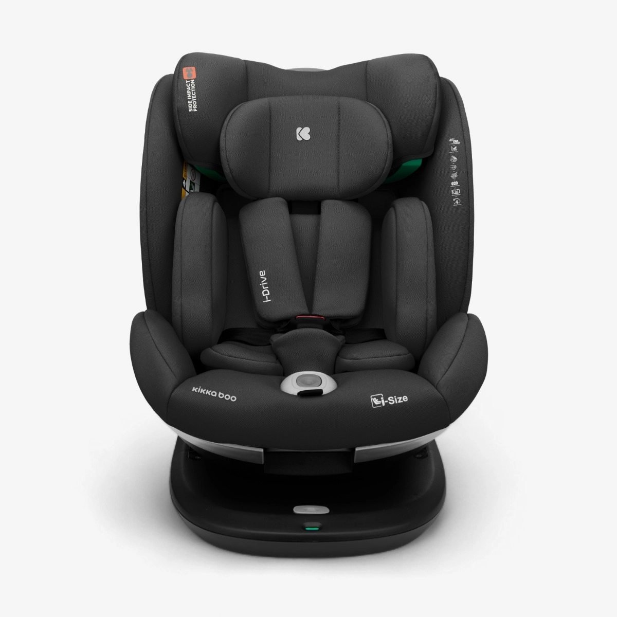 KikkaBoo® Otroški avtosedež 360° i-Drive i-SIZE (40-150 cm) Black KikkaBoo