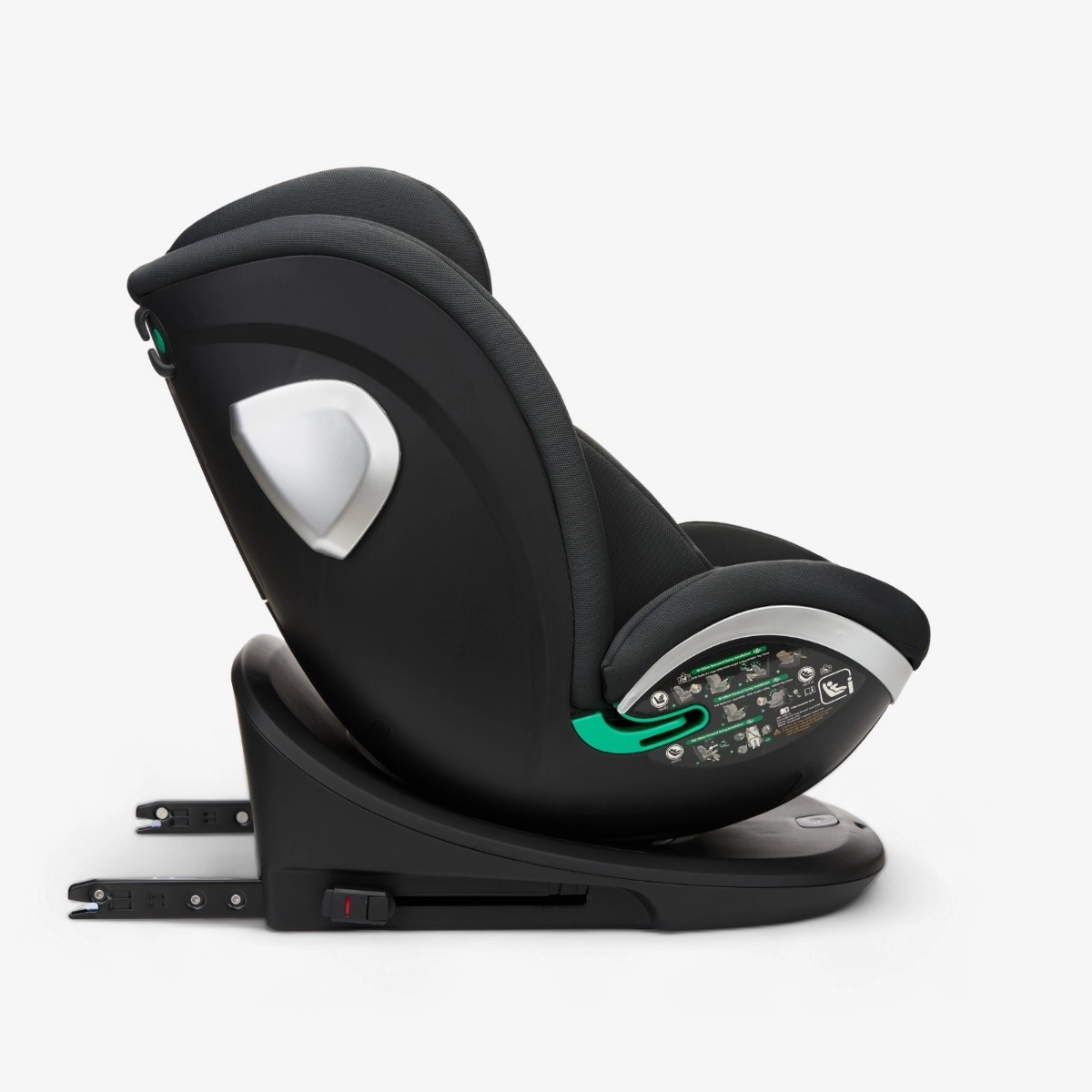 KikkaBoo® Otroški avtosedež 360° i-Drive i-SIZE (40-150 cm) Dark Grey KikkaBoo