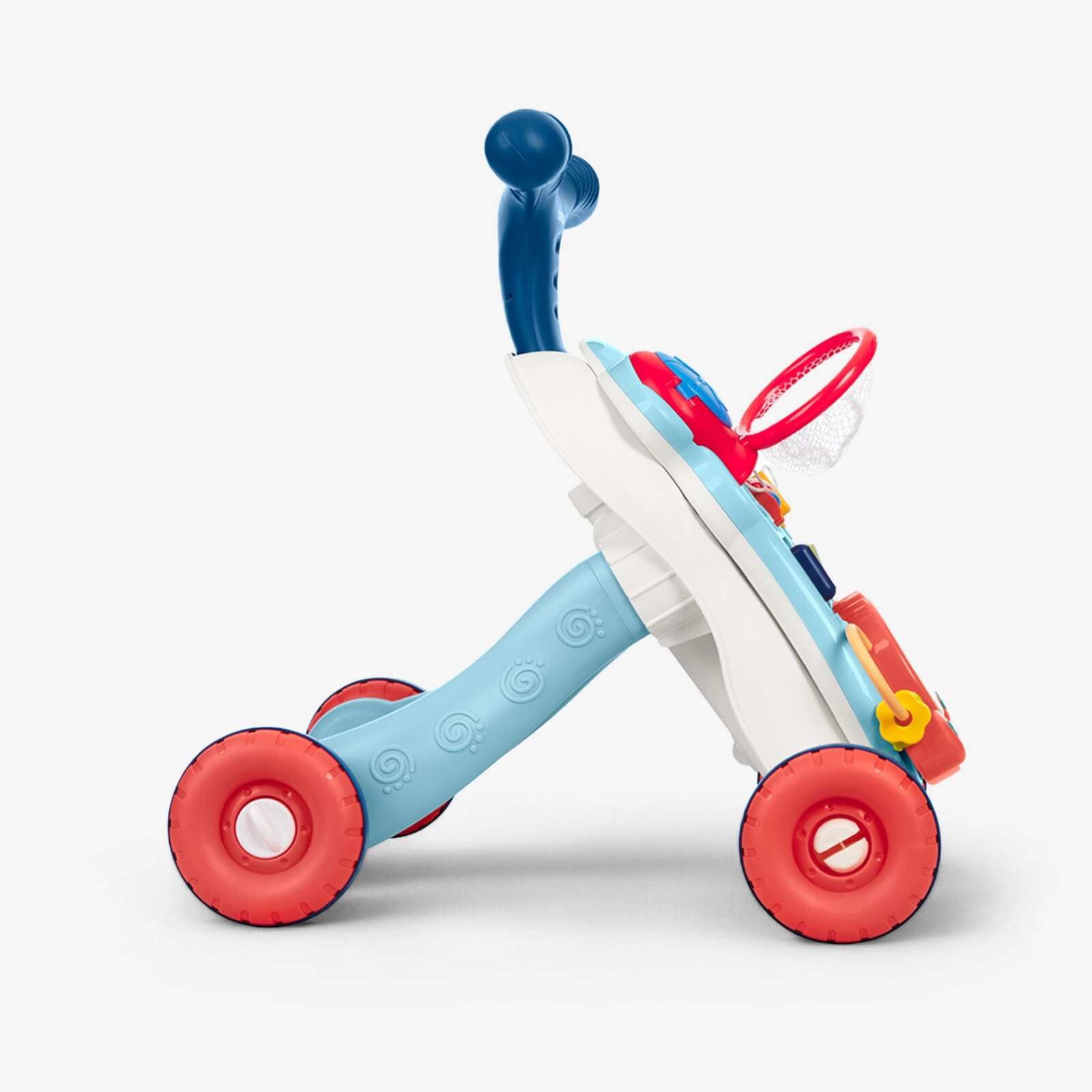 KikkaBoo® Aktivnostni voziček 3v1 Play & Grow Blue KikkaBoo