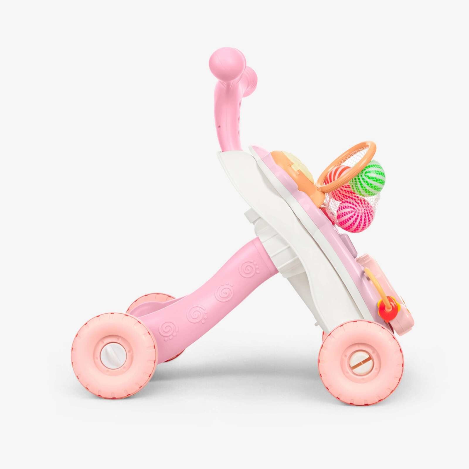 KikkaBoo® Aktivnostni voziček 3v1 Play & Grow Pink KikkaBoo