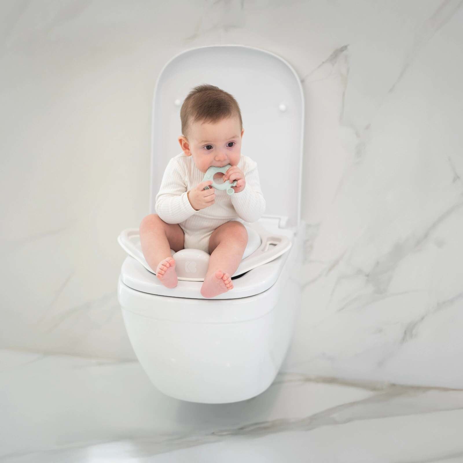 KikkaBoo® Nastavek za straniščno školjko Hippo Beige KikkaBoo