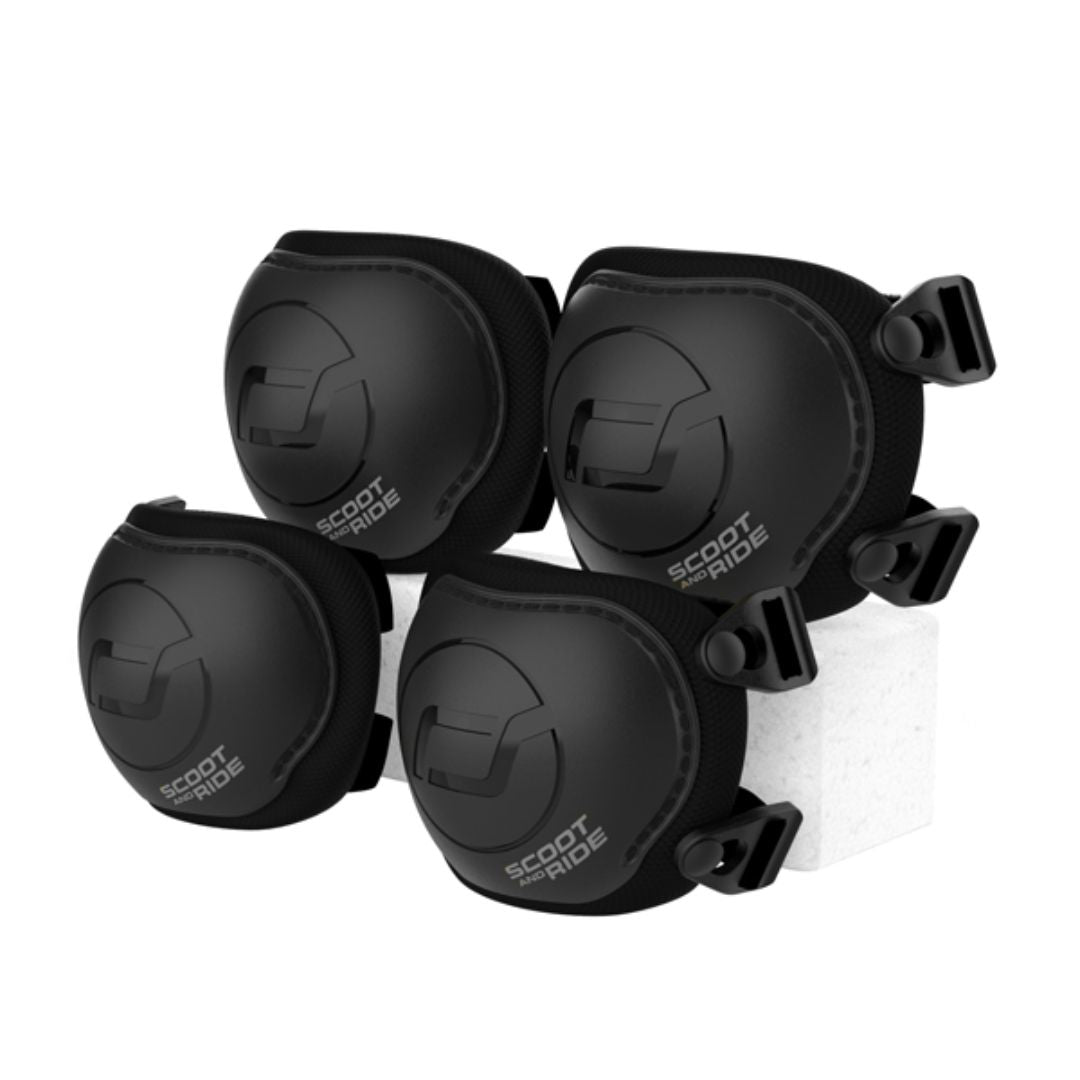 Scoot & Ride® Set ščitnikov XXS Black/Ash Scoot & Ride