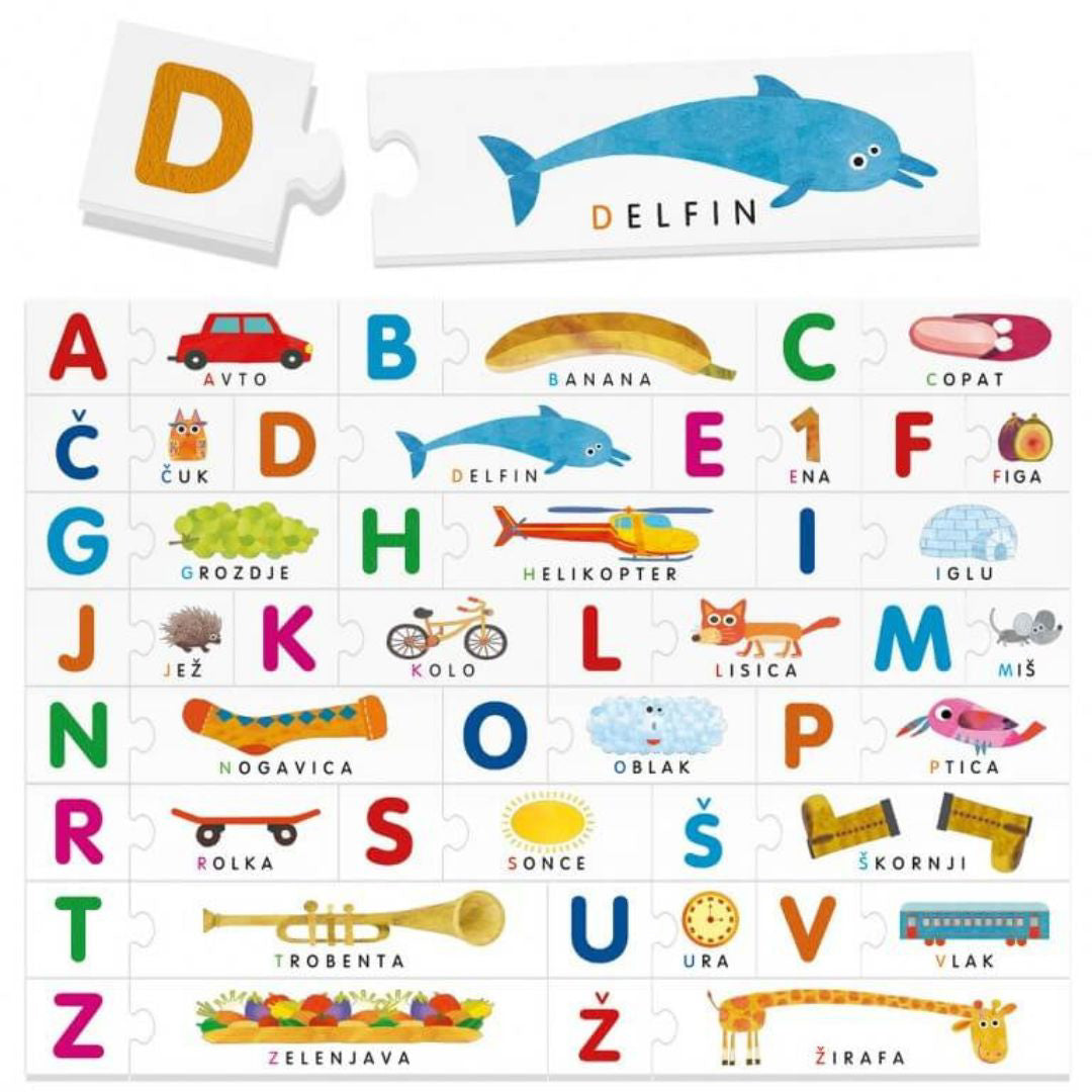 Headu® Montessori Dotakni se ABC SLO Headu