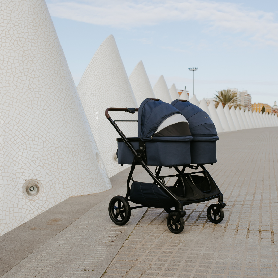 MAST® Otroški voziček TWIN X Blueberry Mast