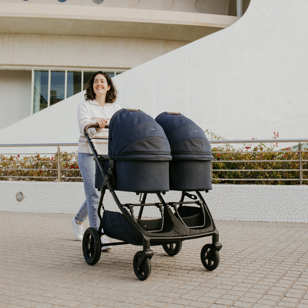 MAST® Otroški voziček TWIN X Blueberry Mast