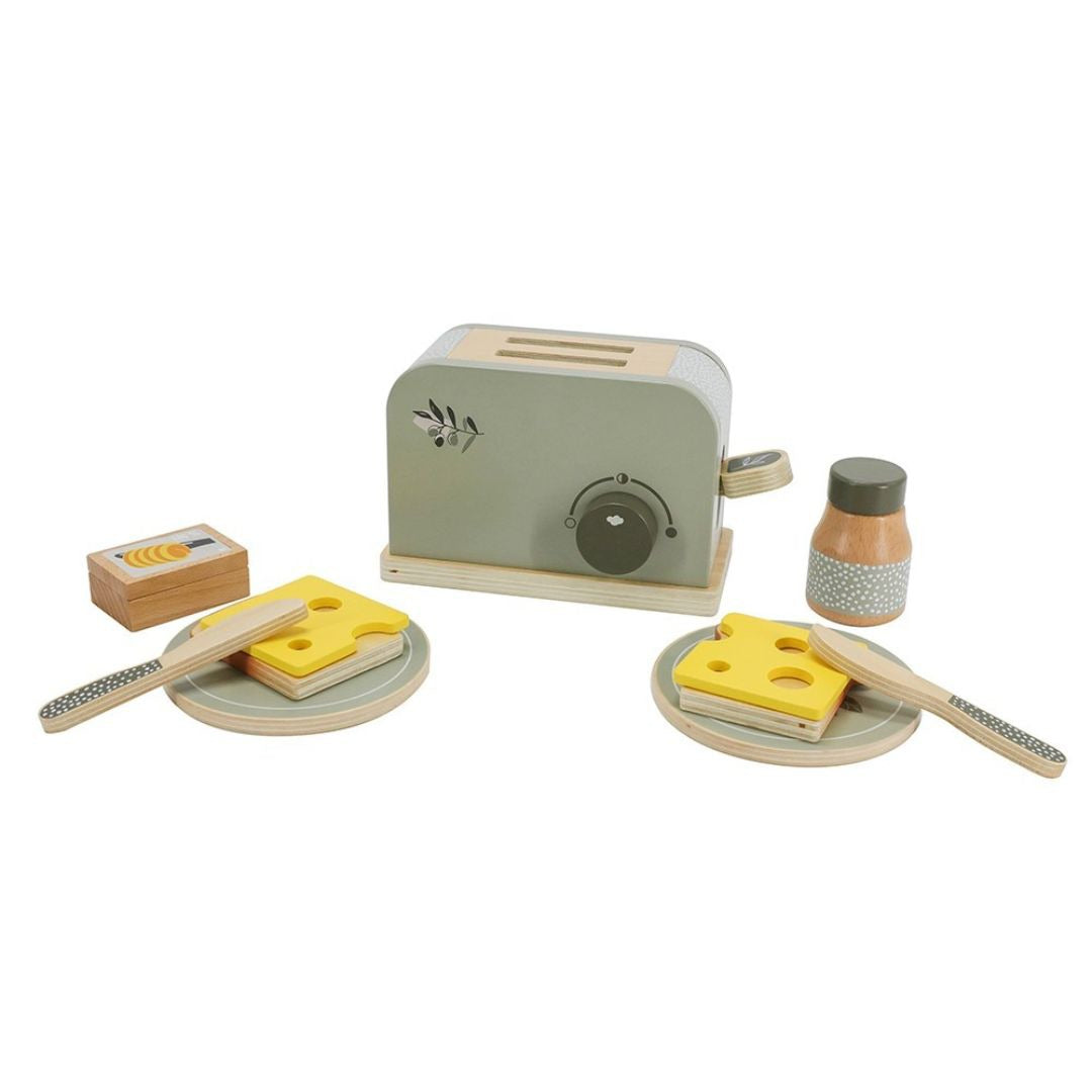 Label Label® Lesen opekač kruha Toaster Olive Green