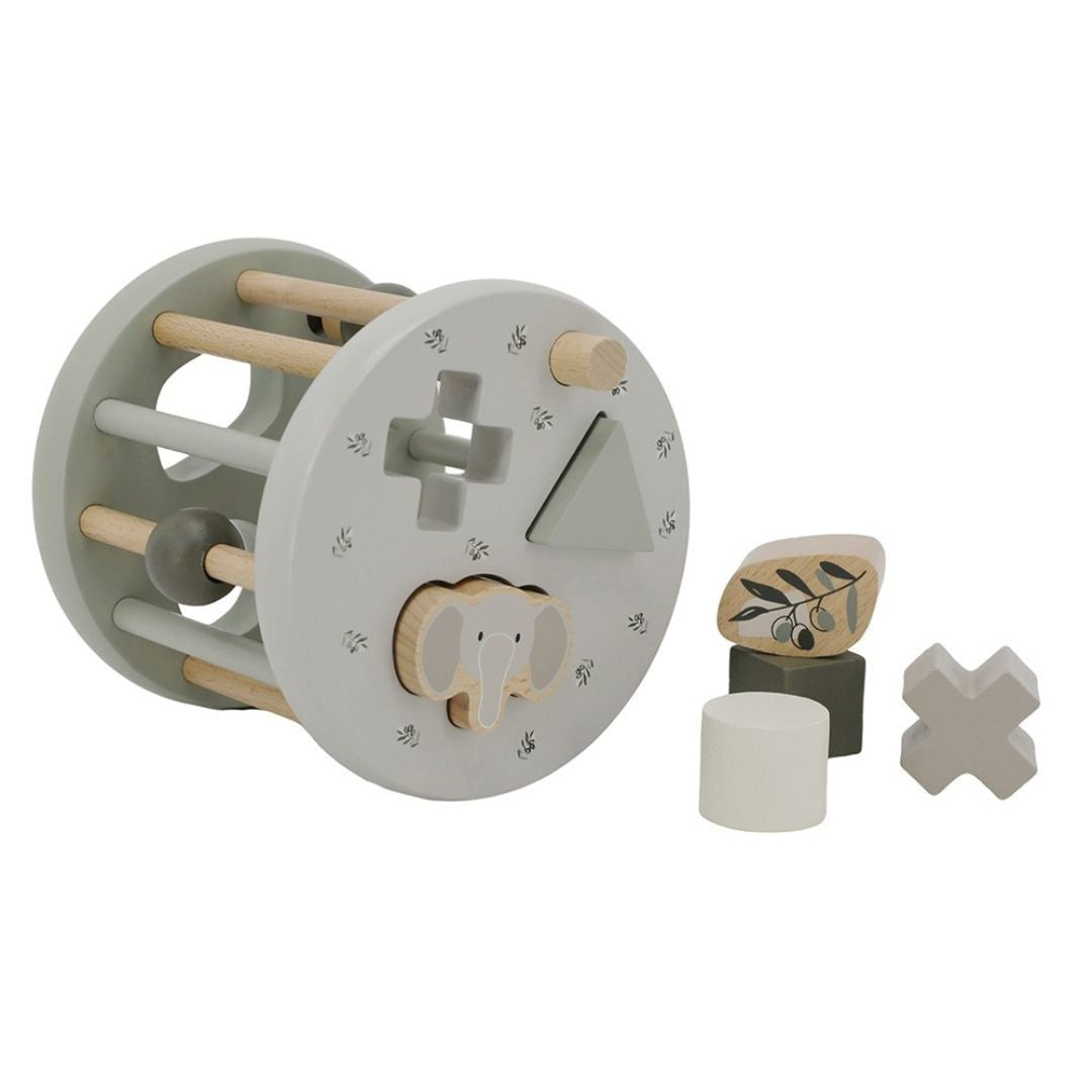 Label Label® Leseni aktivnostni valj Olive Green