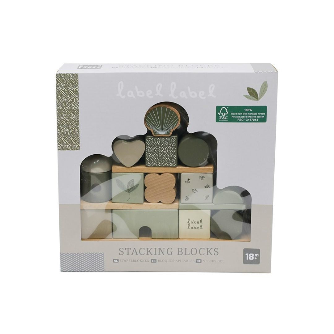 Label Label® Lesena natikanka Olive Green