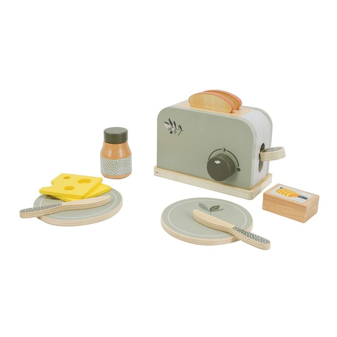 Label Label® Lesen opekač kruha Toaster Olive Green