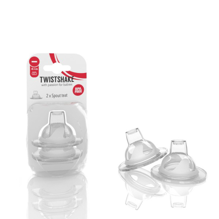 Slika Twistshake® 2x Ustnik za stekleničko