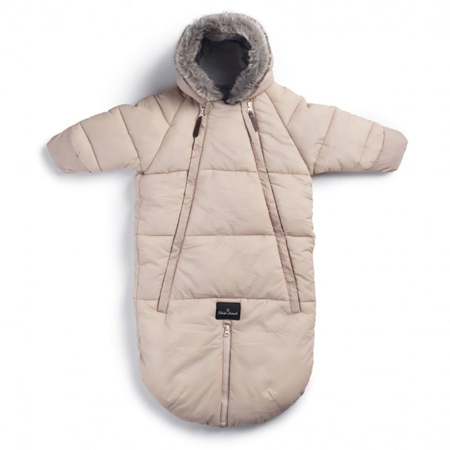 Slika Elodie Details® Pajac in zimska vreča za dojenčka Powder Pink - 0-6 M