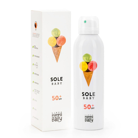 Slika Linea MammaBaby® Sončna krema Albertino ZF 50+ 150ml