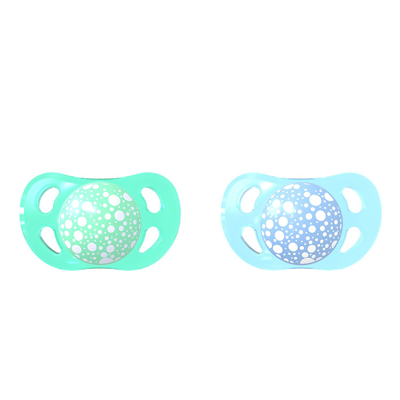 Slika za Twistshake® 2x Duda Pastel Blue&Green (0+/6+) 0-6 M