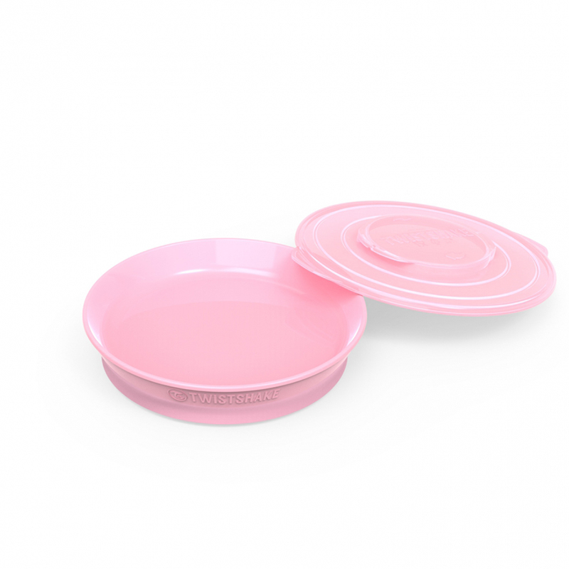 Slika za Twistshake® Tanjurić 430ml (6+m) Pastel Pink