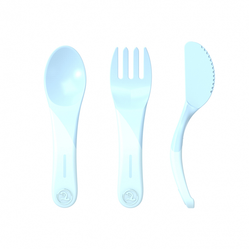 Slika za Twistshake® Početni pribor za jelo (6+m) Pastel Blue