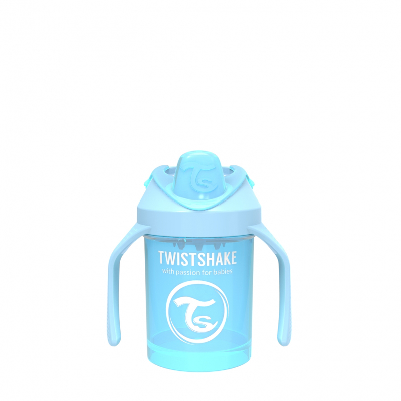 Twistshake® Lonček Mini Cup 230ml (4+m) Pastel Blue