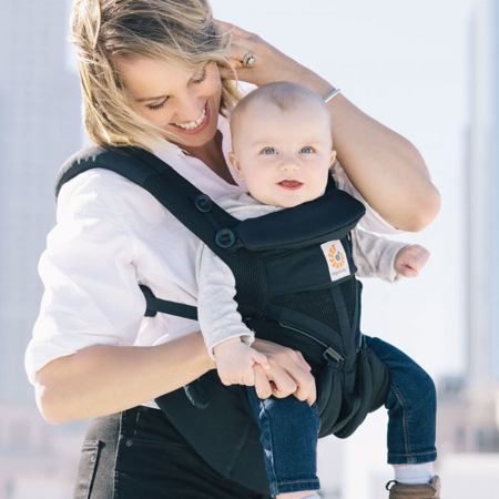 Slika za Ergobaby® Nosiljka Omni 360 Cool Air Mesh Onyx Black 