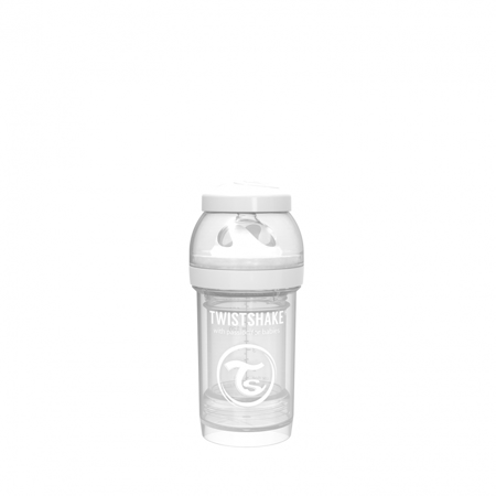 Slika Twistshake® Steklenička Anti-Colic 180ml Pastel (0+m) - White