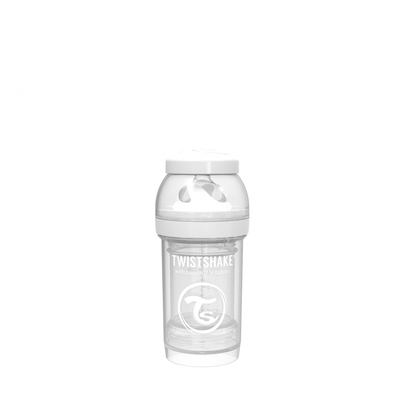Slika za Twistshake® Anti-Colic bočica 180ml (0+M) White