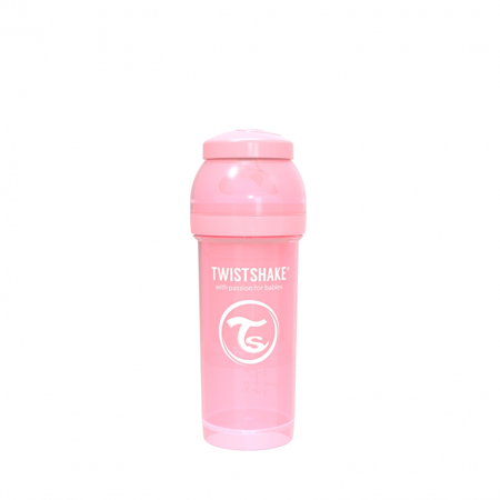Slika Twistshake® Steklenička Anti-Colic 260ml Pastel (2+m) - Pastel Pink