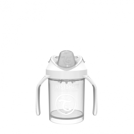 Slika Twistshake® Lonček Mini Cup 230ml (4+m) - White