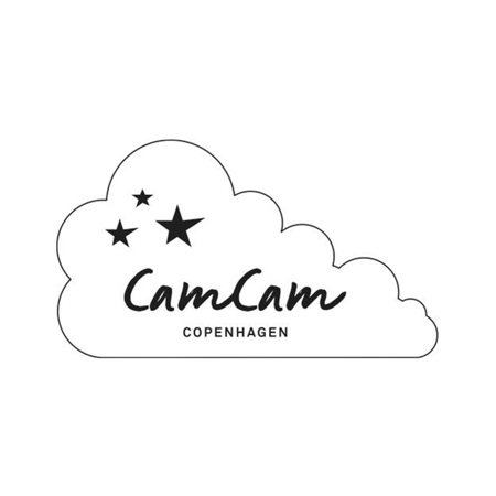 CamCam® Povijalna plenička Pressed Leaves Rose 120x120