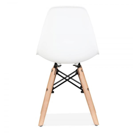 EM Furniture Eiffel Otroški stolček White