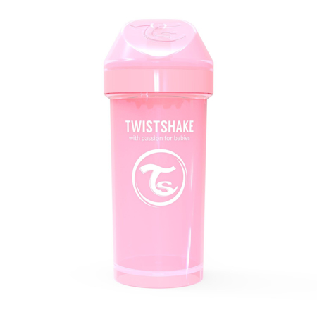 Twistshake® Lonček Kid Cup 360ml (12+m) - Pastel Pink