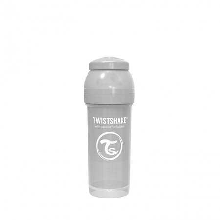 Twistshake® Steklenička Anti-Colic 260ml Pastel (2+m) - Pastel Grey