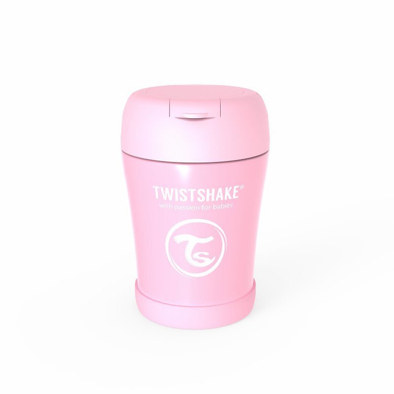 Twistshake® Termo posodica za hrano 350ml Pink