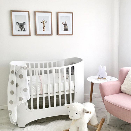 Leander® Otroška posteljica Baby 0-3 leta White