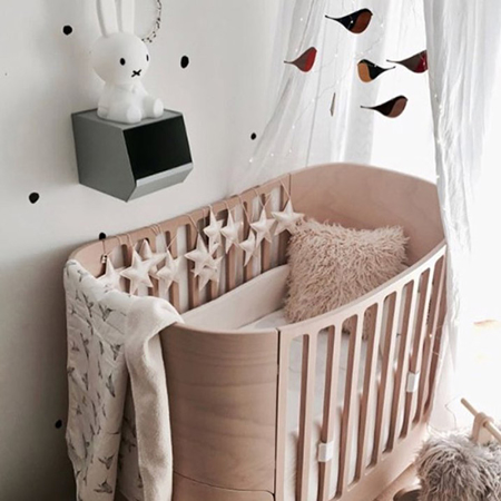 Picture of Leander® Baby Cot 0-3 years Whitewash