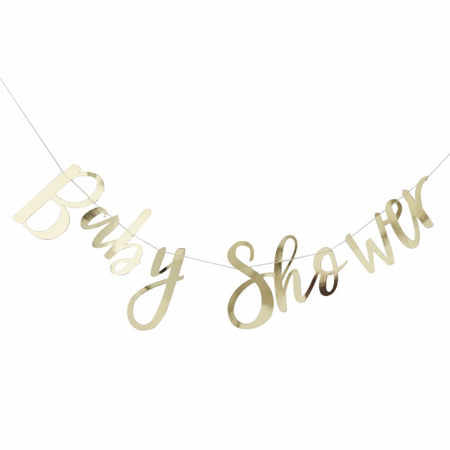 Ginger Ray® Viseč zlati napis Baby Shower