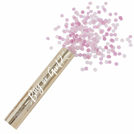 Ginger Ray® Strelec konfetov Pink