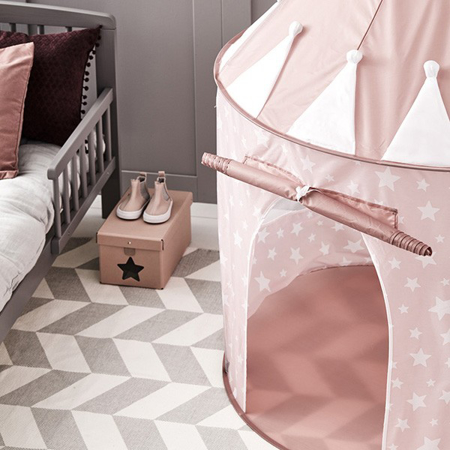 Kids Concept® Igralni šotor Star Pink