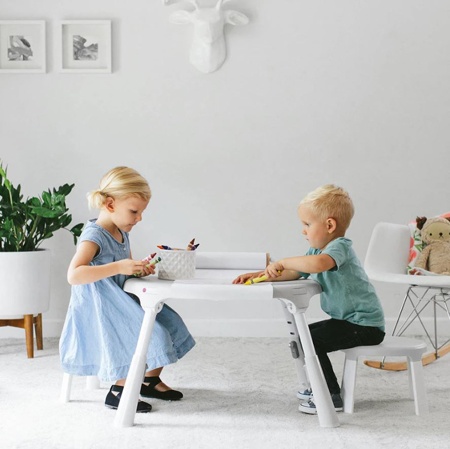 Oribel® Portaplay Otroški stol White (2kom)