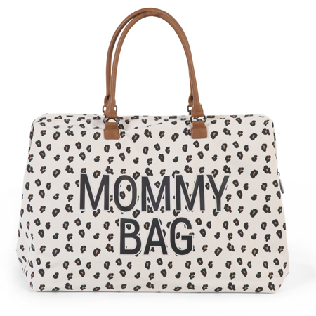 Slika Childhome® Previjalna torba Mommy Bag Big Canvas Leopard