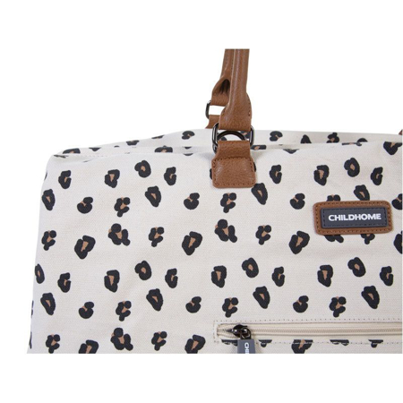 Childhome® Previjalna torba Mommy Bag Big Canvas Leopard