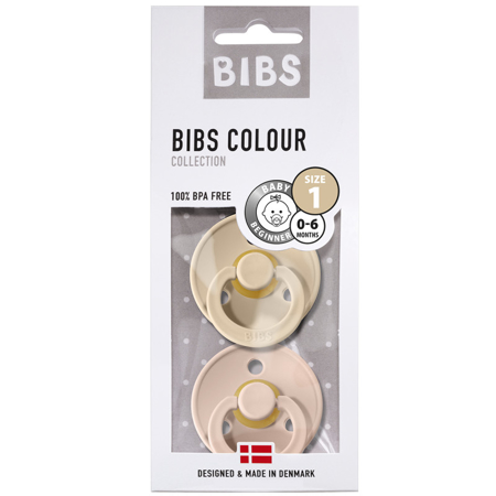 Bibs® Duda iz kavčuka Vanilla & Blush 1 (0-6m)