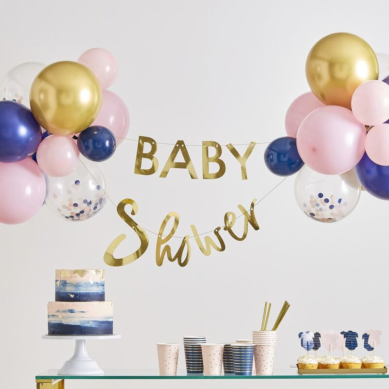 Immagine di Ginger Ray®  Ghirlanda  Baby Shower con palloncini