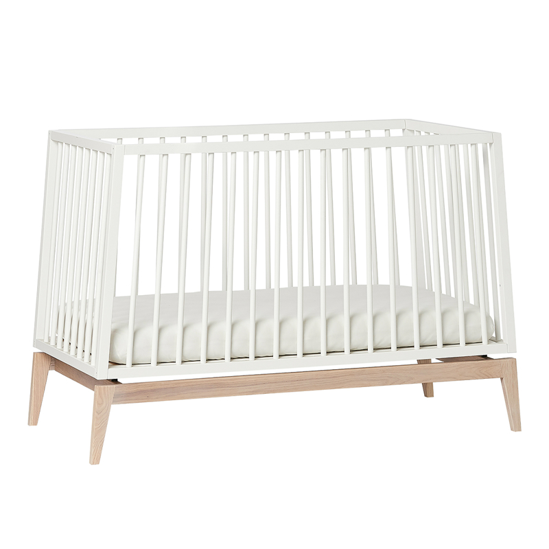 Leander® Otroška postelja Luna™ 120x60 cm White/Oak