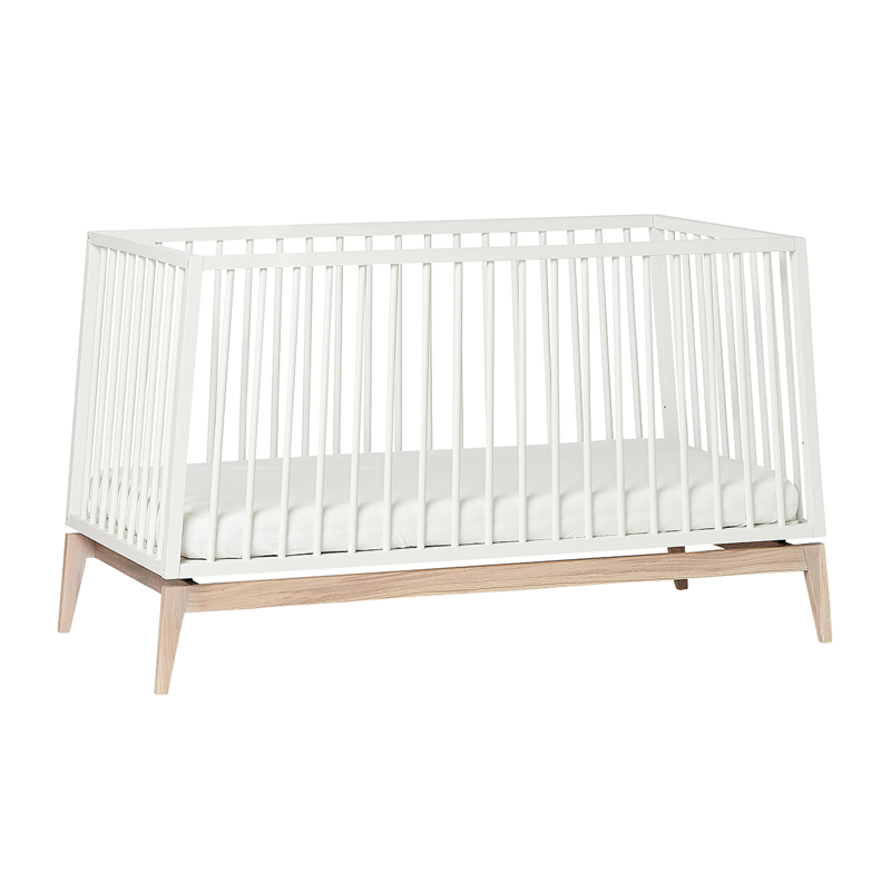 Slika za Leander® Dječji krevetić Luna™ 140x70 cm White/Oak